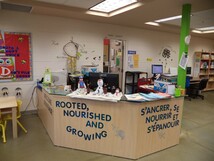 Learning Commons reception desk